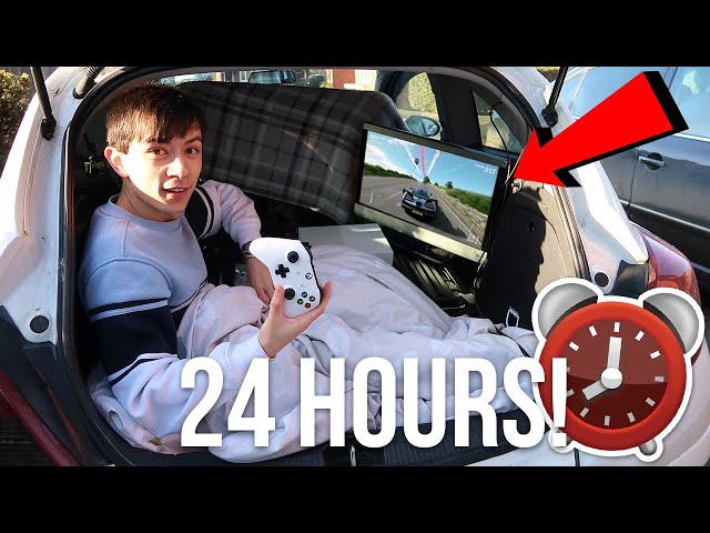 LIVING IN MY CAR FOR 24 HOURS! **I LOVED IT!** 😍