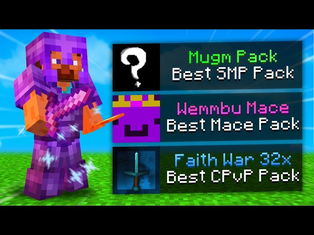 Top 15 BEST 1.21+ PvP & SMP Texture Packs | FPS BOOST
