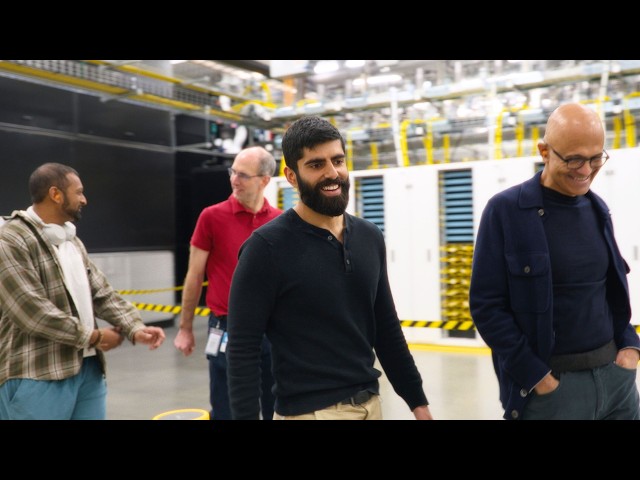 Inside the world's most powerful datacenter (2025) — Satya Nadella