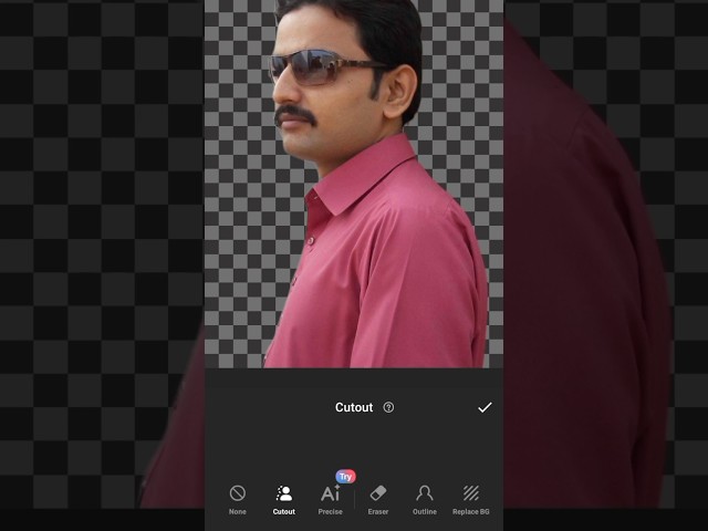 How to Remove Image Background in InShot (Easy 1-Click Method) #phototips #phototutorial #phototools