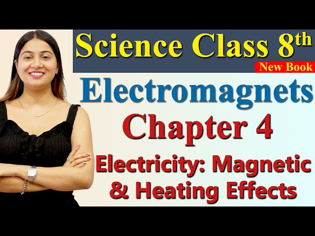 Electromagnets, Chapter 4 PART 2 Electricity: Magnetic & Heating Effects, Science Curiosity Class 8