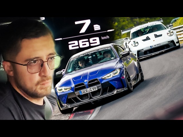 700hp BMW G82 M4 x Porsche 992 GT3 RS // Nürburgring