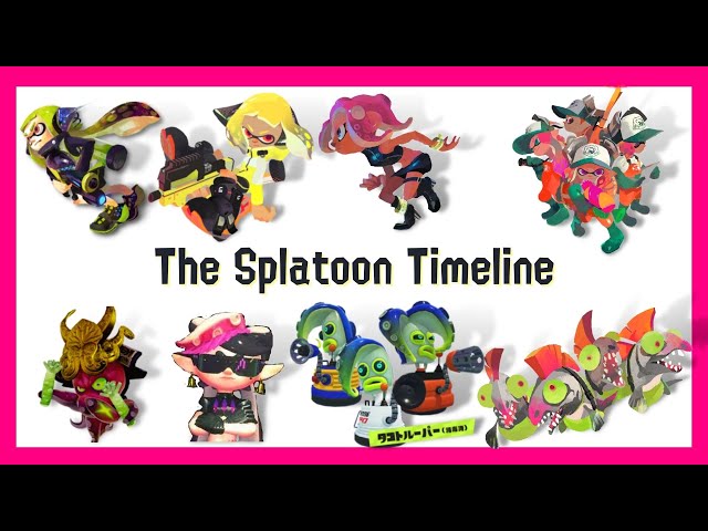 The Splatoon Lore Timeline