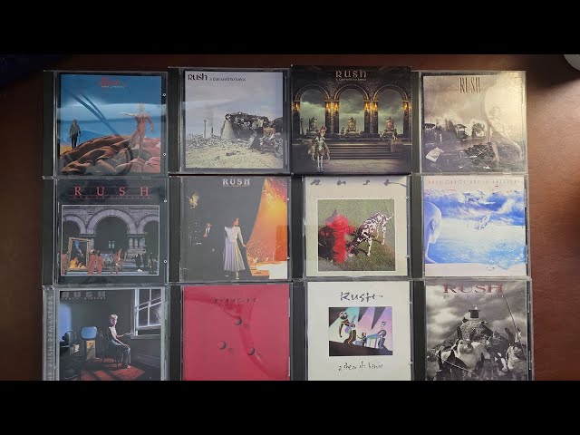 Rush Music Collection: CDs 1977 - 1989 #rush