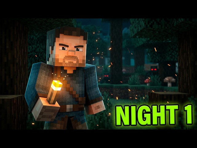 Can I Survive My First Night in Minecraft?