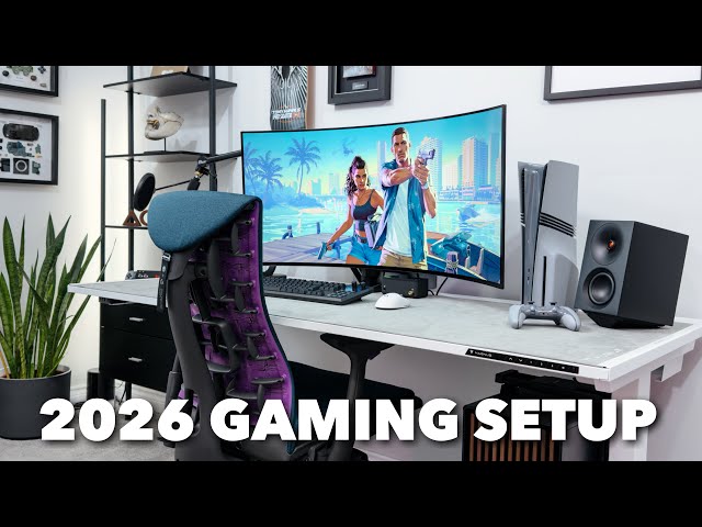 My Ultimate Gaming Setup & Room Tour 2026!