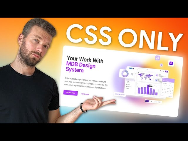 Creating unusual design - Animated, blurry shapes made with CSS