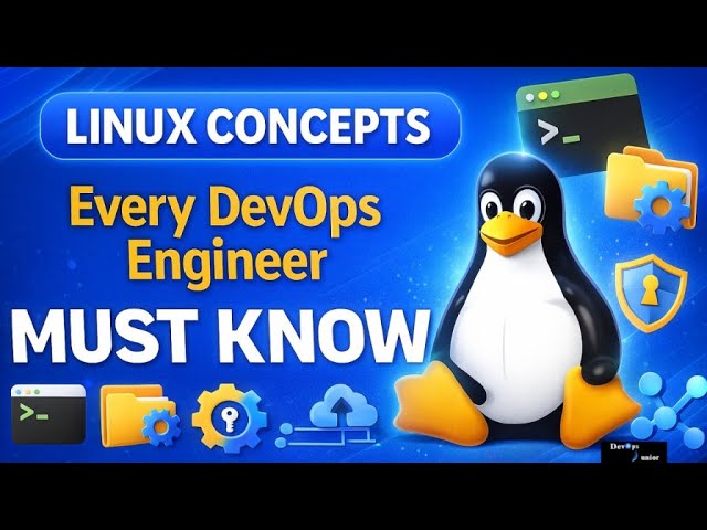 10 Linux Concepts Every DevOps Engineer MUST Know