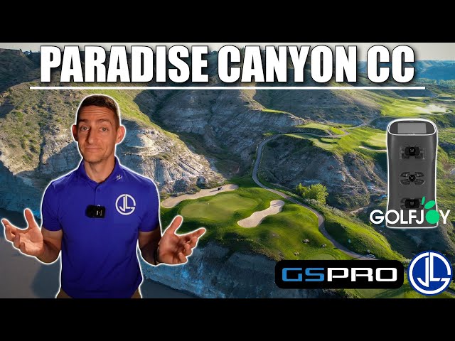 Paradise Canyon Country Club | GSPro Playthrough | GolfJoy Spica 3 | TSquared & Greg McDonald
