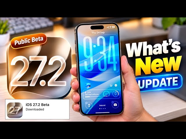 iOS 27.2 Public Beta Released!🤩 What's New | iOS 27.2 Beta Features | iOS 27.2 Public Beta Features 