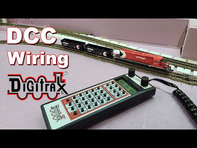 Complete DCC Wiring for DIGITRAX Evolution Starter Kit
