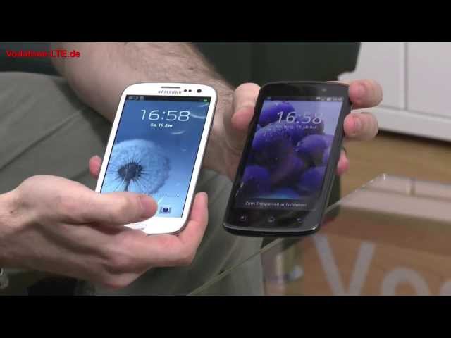 LG LTE True HD - Unboxing, Inbetriebnahme + Vergleich mit Galaxy S3 LTE, iPhone 5 und HTC One XL