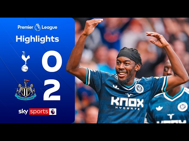 Elanga and Wissa run RIOT against Spurs in win! 🔥 | Spurs 0-2 Newcastle | Premier League Highlights