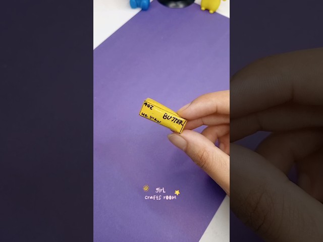 DIY tiny butter squishy 😱 #shorts #trendingshorts #viralshorts #diy #funny #viral #satisfying