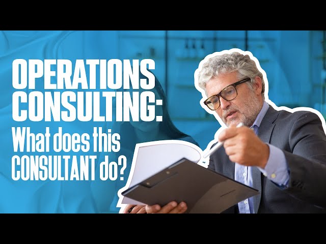 OPERATIONS CONSULTING :What does this CONSULTANT do? | Simplicity Consultancy