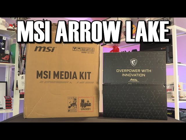 Arrow Lake Media Kit   MSI MEG Z890 Ace Preview