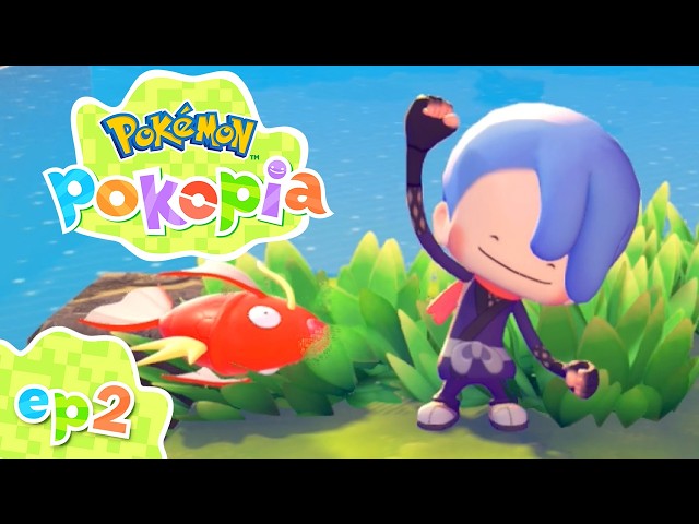 Pokopia Part 2 ONIX IS TRAPPED! MAGIKARP JUMP! Gameplay Walkthrough