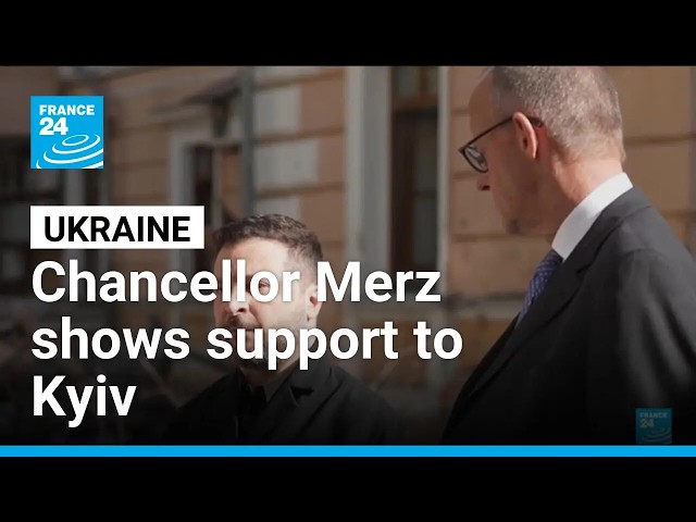 German Chancellor in Kyiv: "Ukraine will need our support" • FRANCE 24 English