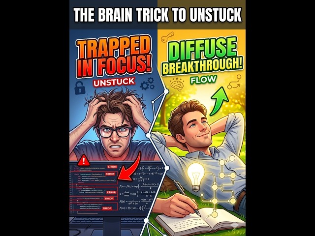 How to Solve "Unsolvable" Problems: The Focused vs. Diffuse Thinking Model