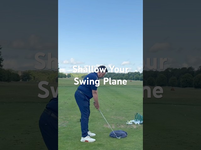 Shallow your Swing Plane with Staggered Step Drill