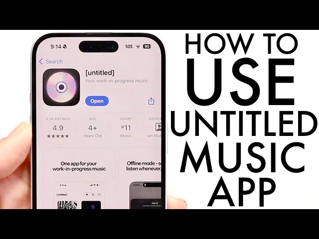 How To Use The Untitled Music App! (Complete Beginners Guide)