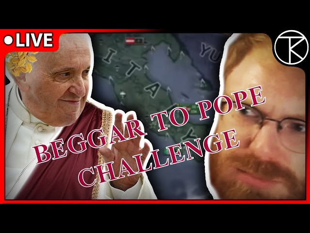 BECOME POPE STARTING AS A BEGGAR CHALLENGE