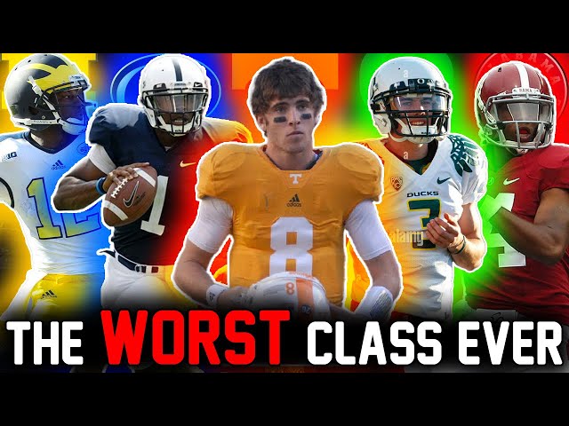 The 2010 QB CLASS Was HISTORICALLY BAD (What Went Wrong?)