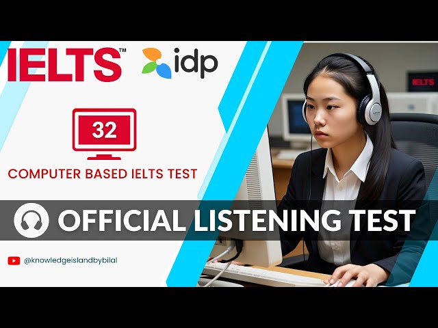 Computer Based IELTS Listening Test 2025 with Answers | IDP IELTS Listening Test | 08.04.2025