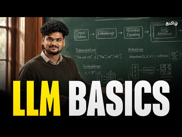 LLM கத்துக்கலாம் 🔥| LLM Basics Explained தமிழில்