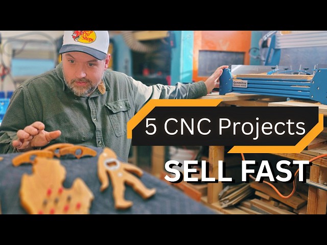 5 CNC Projects That Actually Sell at Craft Shows