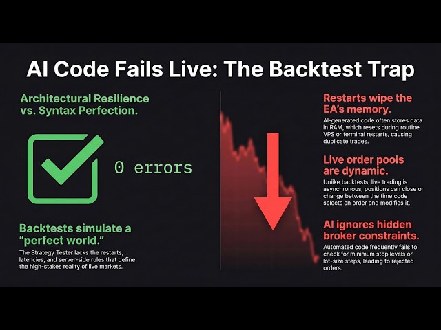 Why AI-Generated MQL Code Fails in Live Trading