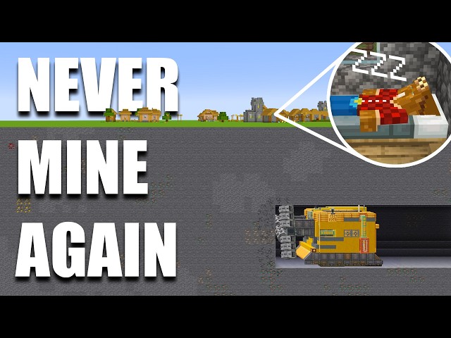 I built an AUTONOMOUS mining machine with Aeronautics!