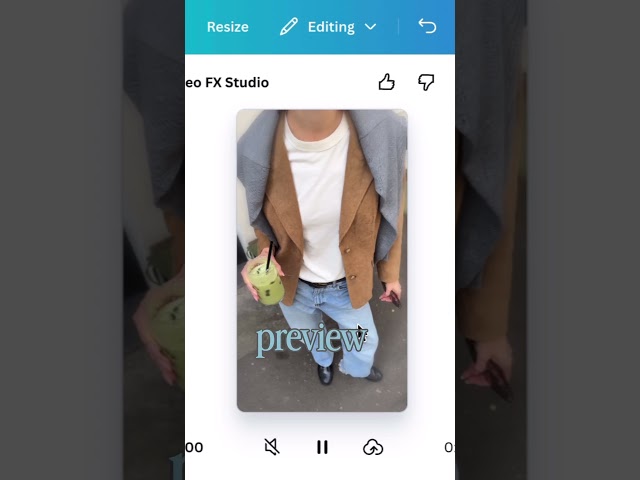 Add video effects in canva #canvatutorial