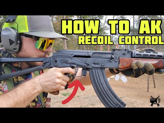 HOW TO STAND, HOLD AND CONTROL AN AK47