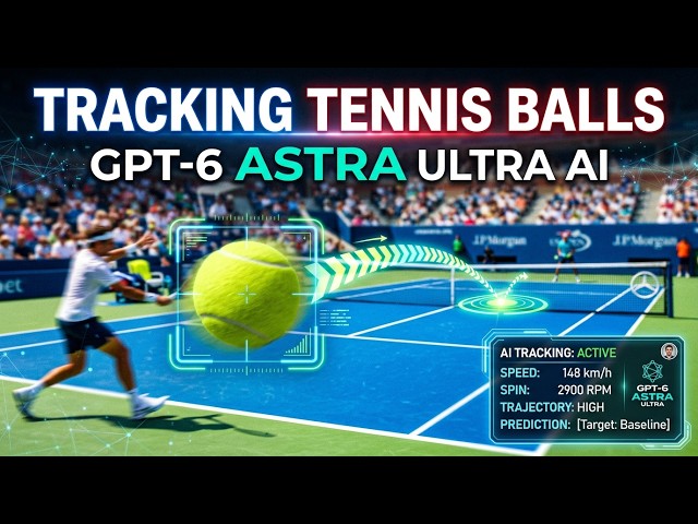 Tracking a Tennis Ball with GPT-6 Astra Ultra