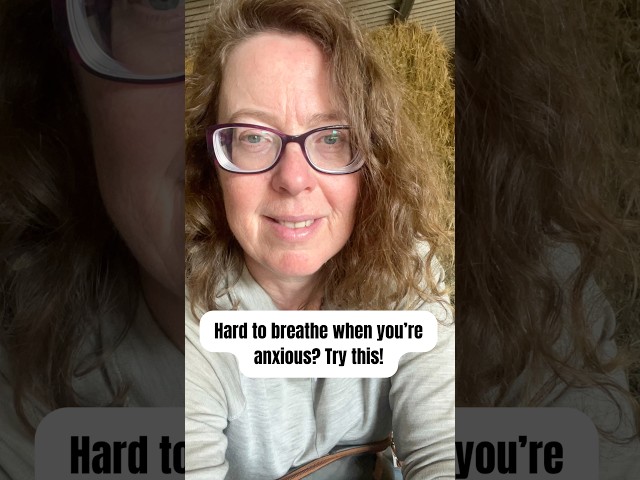 Hard to breathe when you're anxious?