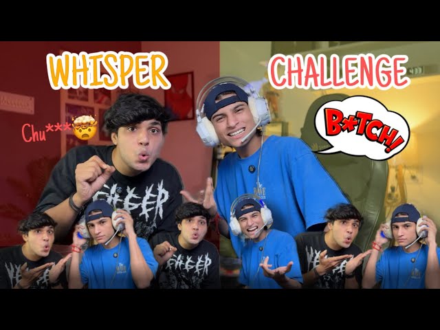 Whisper Challenge😱😂| Aaj Hoga Maut Ka Khel