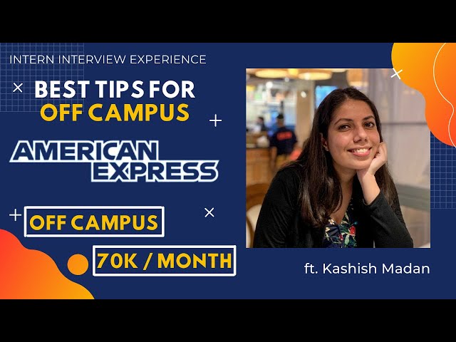 How to crack American Express Off-Campus? | American Express Interview Experience | Resume Tips