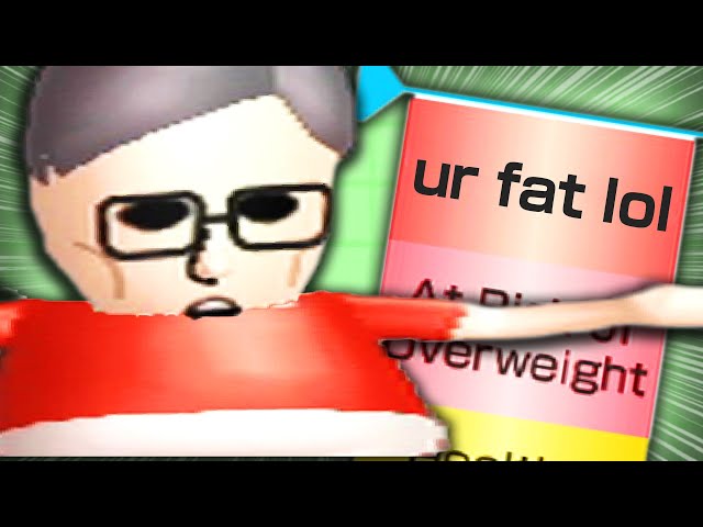 Wii Fit called me fat