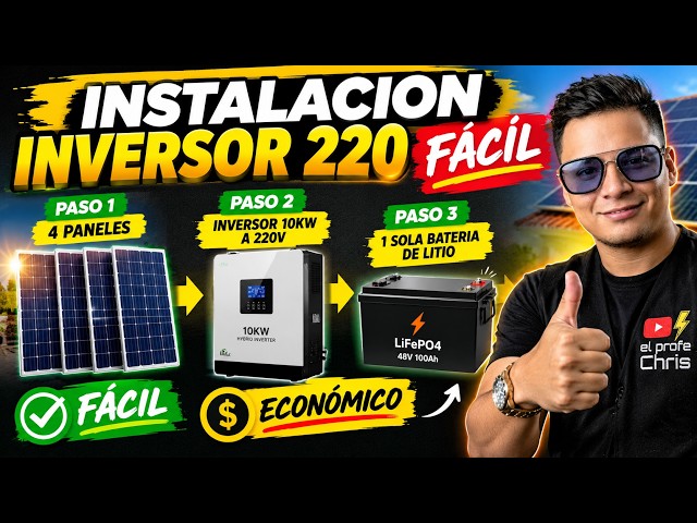 🎁How to Install a 220V INVERTER Step by Step on a Budget