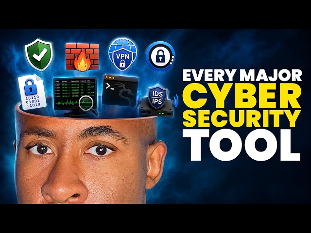 Every Major Cybersecurity Tool Explained in 8 Minutes