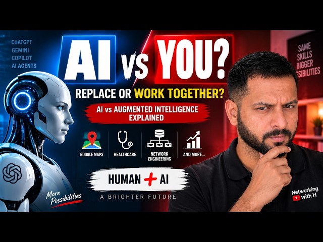 Will AI Replace You? AI vs Augmented Intelligence Explained