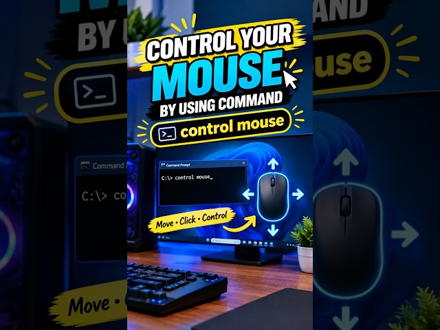 Hidden Mouse Customization Panel in Windows! 🖱️ control mouse Trick