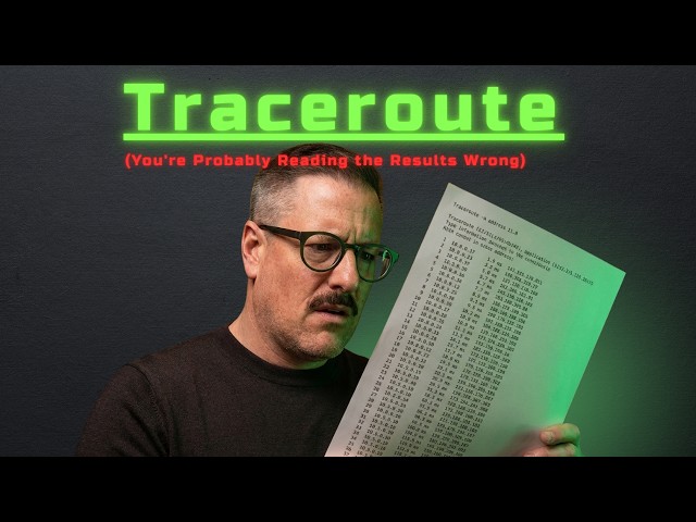 Traceroute: You're Probably Reading the Results Wrong