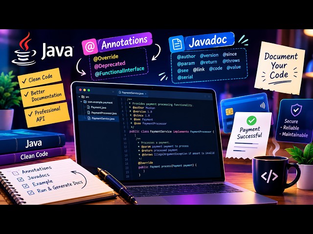 Build a Real Java Payment Service 🚀 | Annotations + Javadocs Coding Challenge