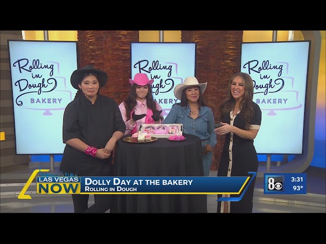 Celebrate Dolly Day at Rolling in Dough bakery