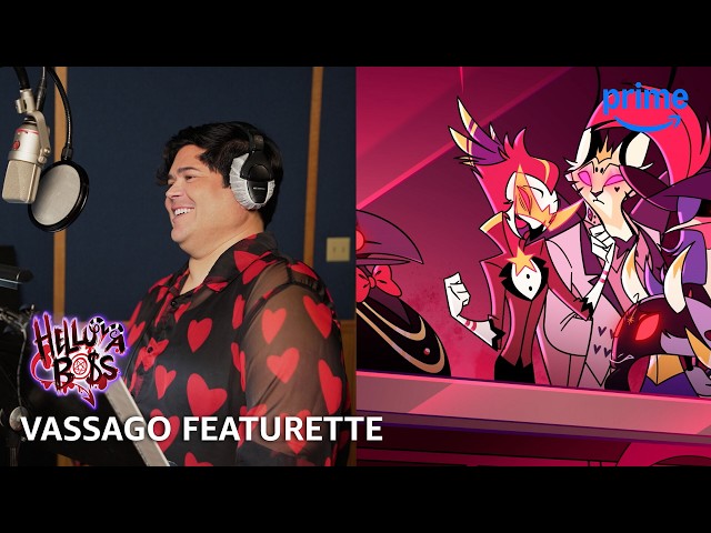 Vassago Voice Actor Intro | Helluva Boss | Prime Video