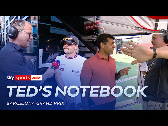 Ted reacts to Barcelona qualifying! | Ted's Qualifying Notebook | Barcelona-Catalunya Grand Prix