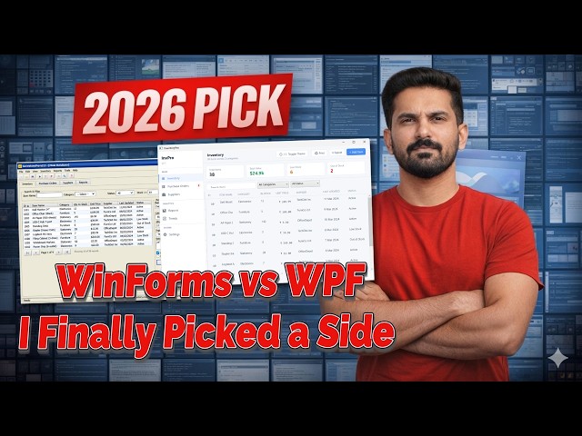 WinForms vs WPF in 2026 — I Finally Picked a Side (Honest Answer)
