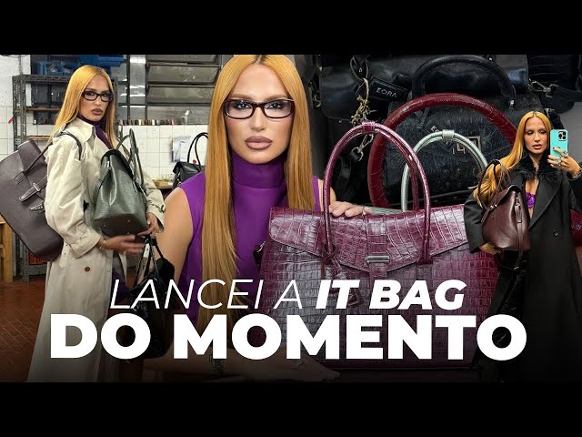 LANCEI A BOLSA MAIS DESEJADA DA MINHA MARCA E ESGOTOU TUDO EM POUCAS HORAS.